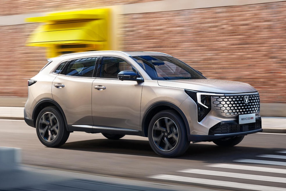 Changan CS55 Plus tem motor 1.5 turbo com 192 cv — Foto: Divulgação