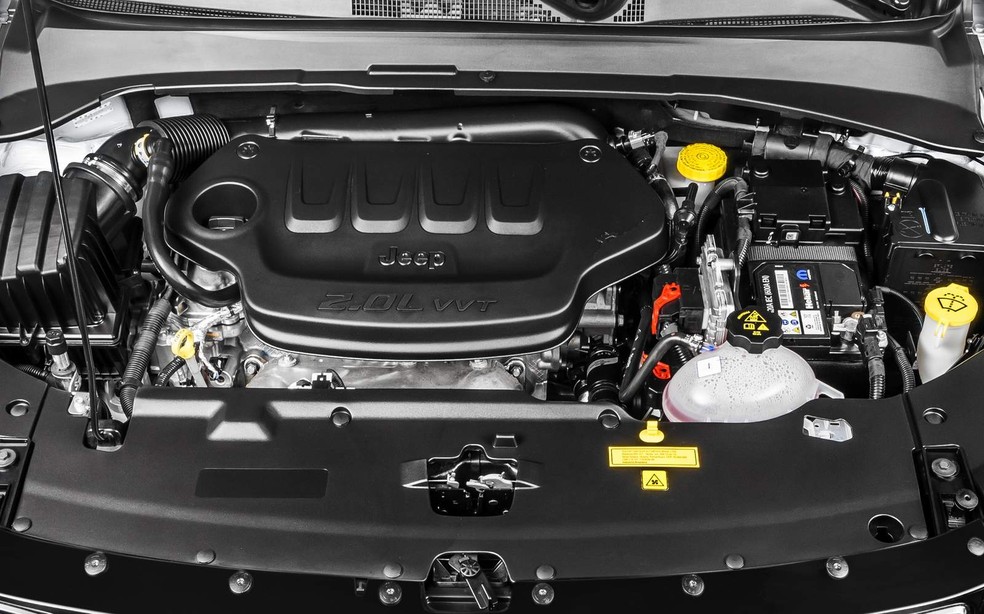 Motor 2.0 Tigershark era importado do México — Foto: Divulgação