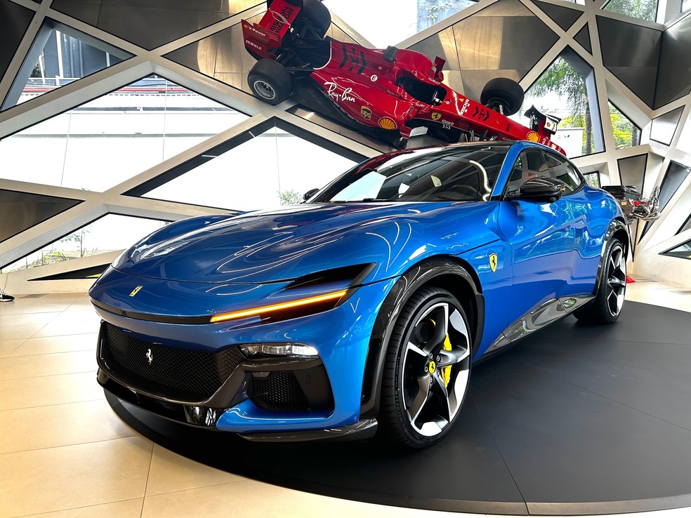 Ferrari Purosangue é o SUV com eficiência energética mais baixa da lista  — Foto: André Paixão/Auto News Brasil