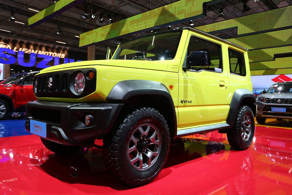 Suzuki Jimny Sierra, a nova geração — Foto: Marcelo Brandt/G1