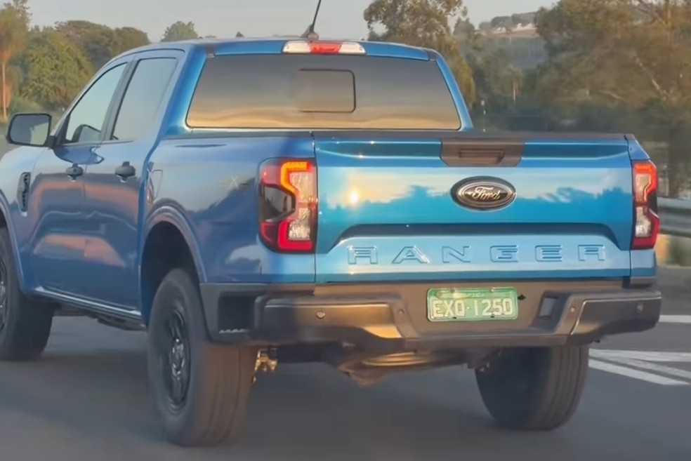 Ford Ranger com motor 2.3 turbo flex terá potência na casa dos 280 cv — Foto: Reprodução/Instagram @bfmsoficial
