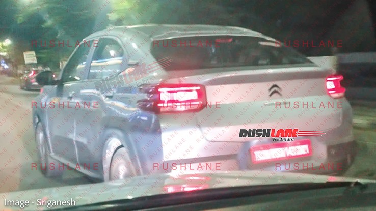 Citroën Basalt flagrado na Índia sem disfarces
