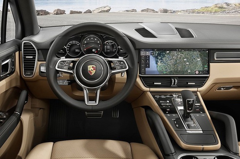 Novo Porsche Cayenne (Foto: Divulgação) — Foto: Auto Esporte