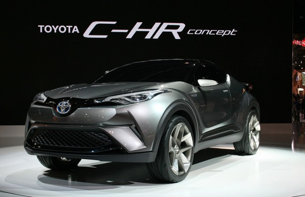 Toyota C-HR no Salão de Tóquio (Foto: Newspress) — Foto: Auto Esporte
