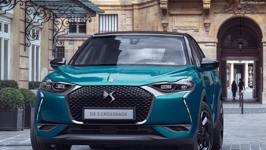 DS 3 Crossback, o primeiro elétrico do grupo Peugeot-Citroën, é revelado antes de Paris
