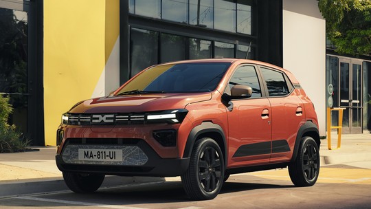 Novo Kwid elétrico tem cara de Duster e multimídia de dar inveja ao Kardian