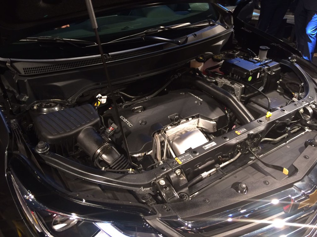 Motor do Chevrolet Equinox — Foto: Peter Fussy/G1