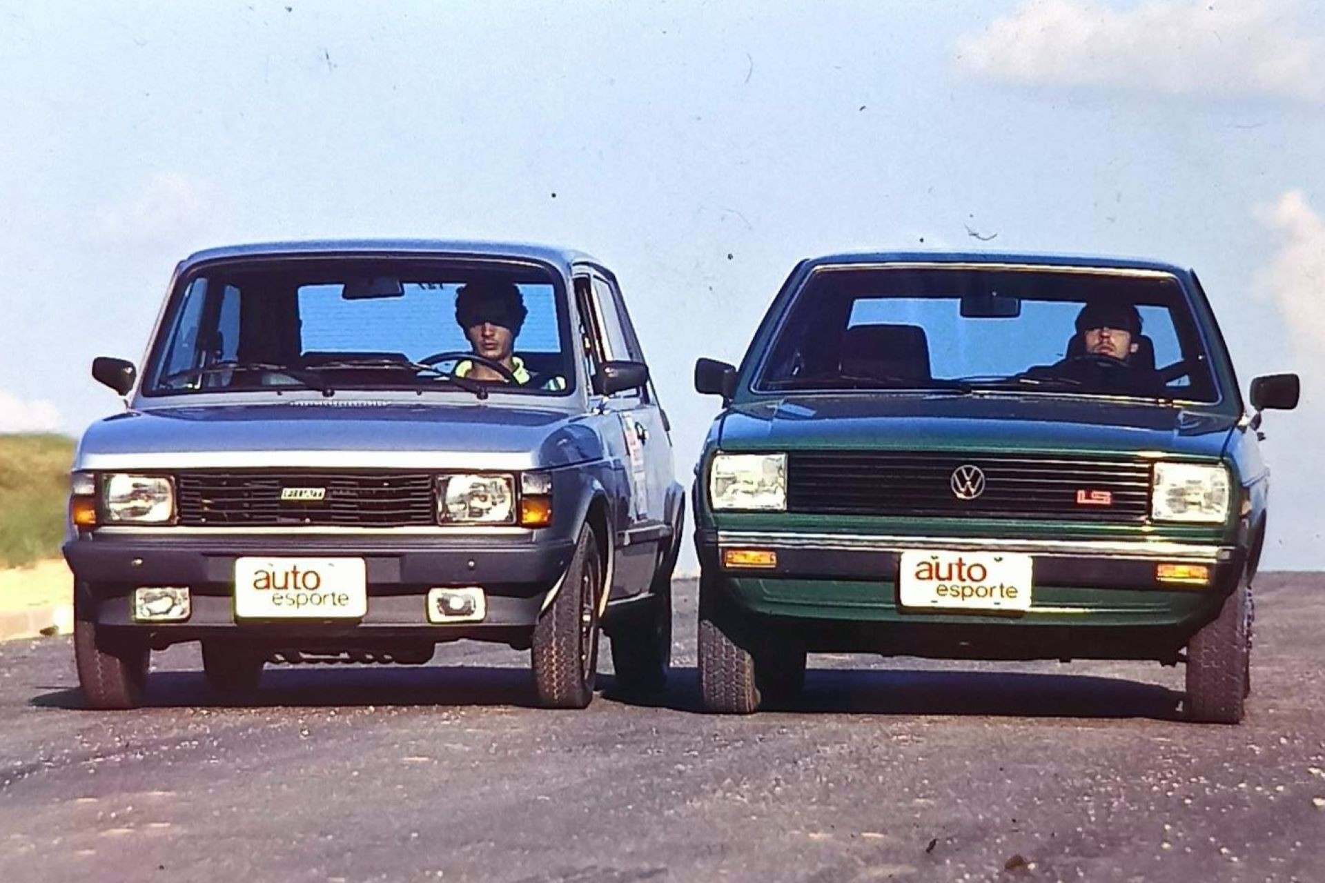 Briga dos pequenos: Volkswagen Gol LS e Fiat 147 GLS se enfrentaram em 1981