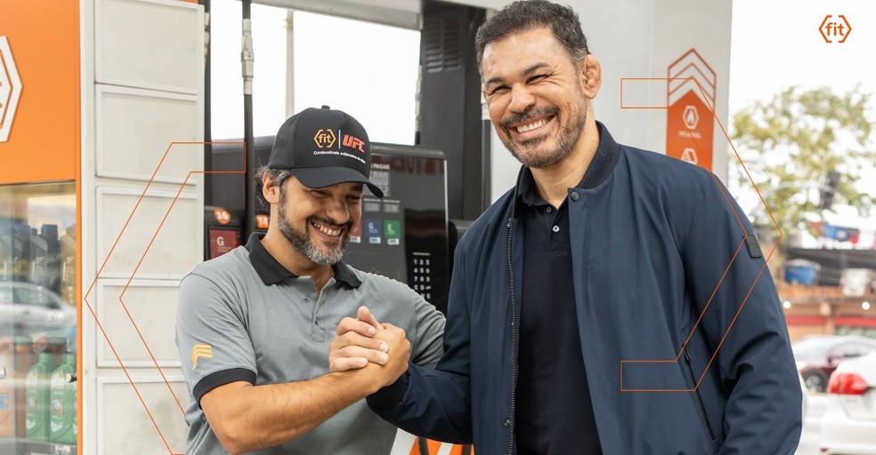 Minotauro estrela nova campanha da linha de combustíveis aditivados de série Fit | UFC, que celebra o trabalho dos frentistas — Foto: Divulgação