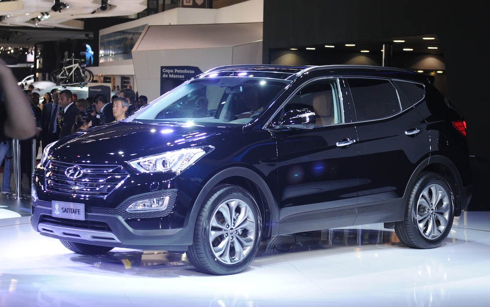 Hyundai Santa Fe — Foto: Raul Zito/G1