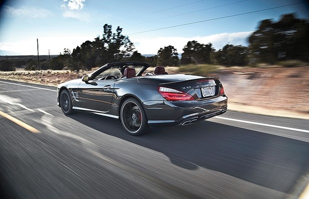 Mercedes-Benz SL63 AMG (Foto: Motor Trend) — Foto: Auto Esporte