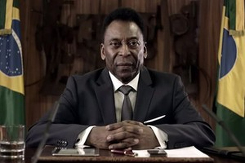 Propaganda de Pelé para a VW na Alemanha causa polêmica entre brasileiros (Foto: Divulgação) — Foto: Auto Esporte