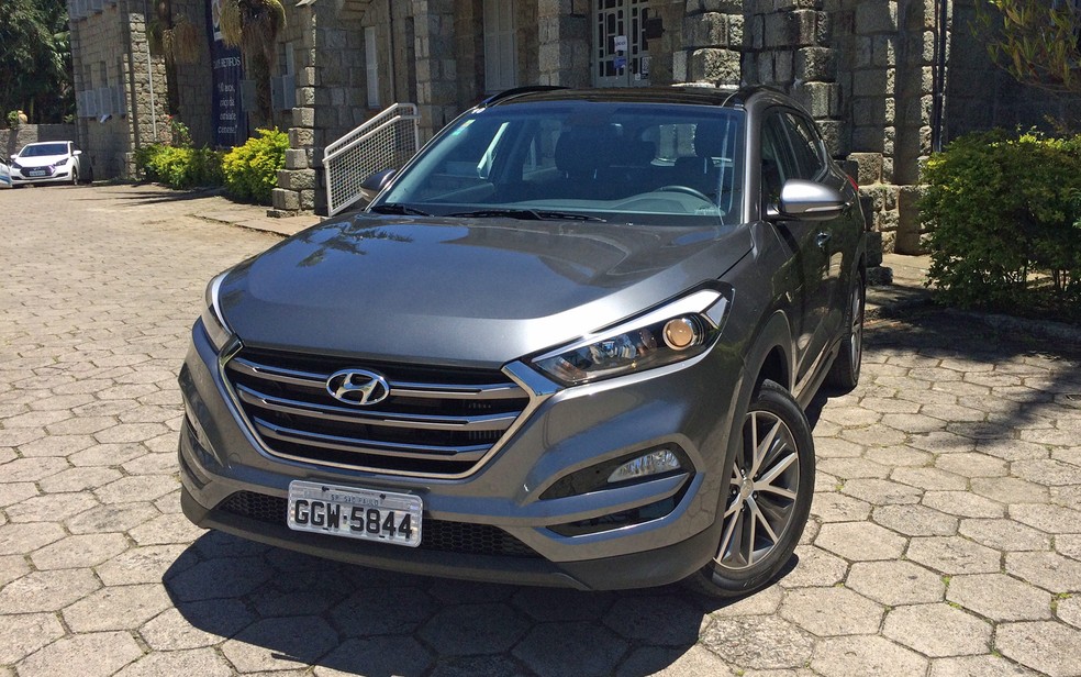 Hyundai Tucson 2017 — Foto: André Paixão/G1