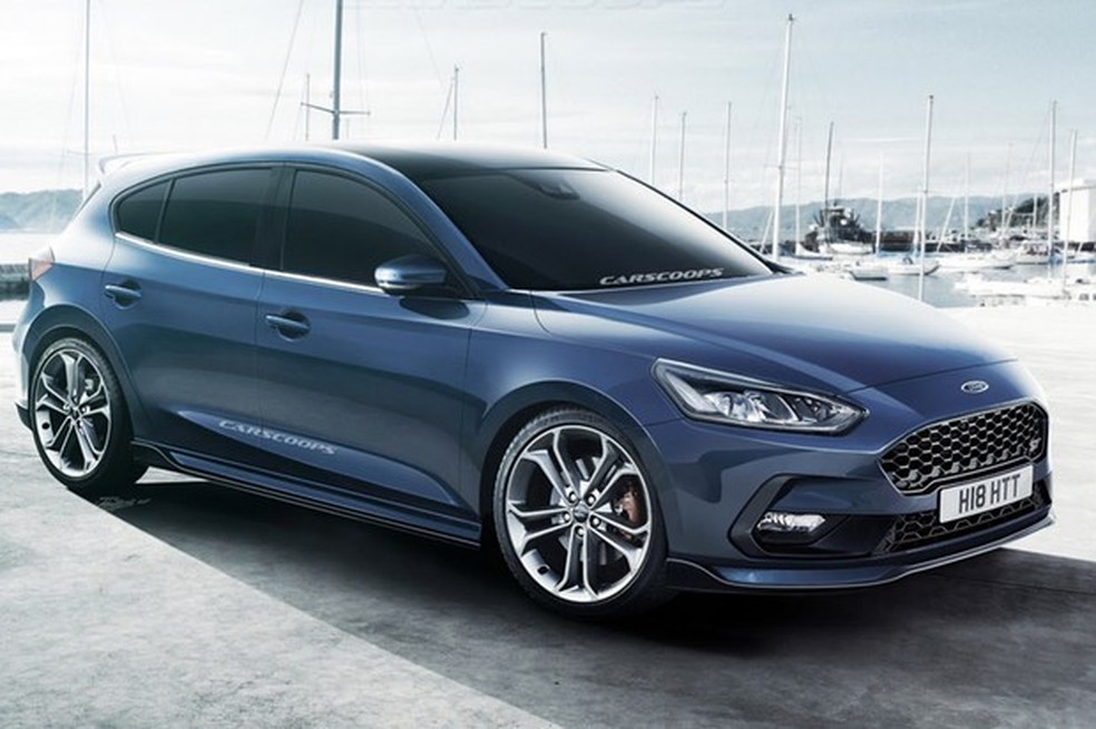 Projeção feita pelo pessoal do Carscoops chega bem próxima da nova geração (Foto: Reprodução) — Foto: Auto Esporte