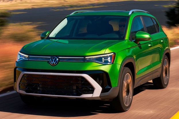 Volkswagen Taos 2025 com novo visual nos Estados Unidos