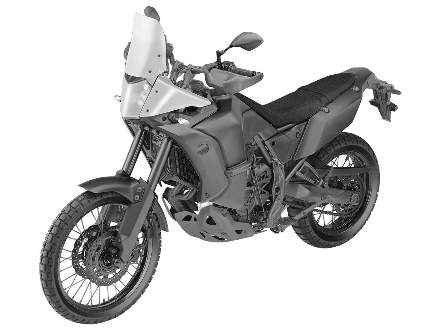 Yamaha Ténéré 700 Raid (Protótipo) — Foto: Reprodução