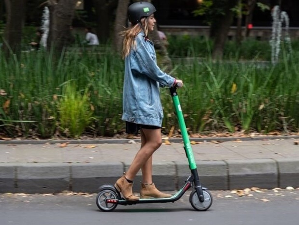 São Paulo é a primeira cidade do Brasil a regulamentar o uso dos patinetes elétricos (Reprodução/Internet ) — Foto: Auto Esporte