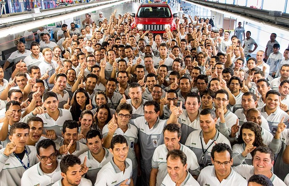 Jeep Renegade produzido em Goiana (PE) (Foto: Divulgação) — Foto: Auto Esporte