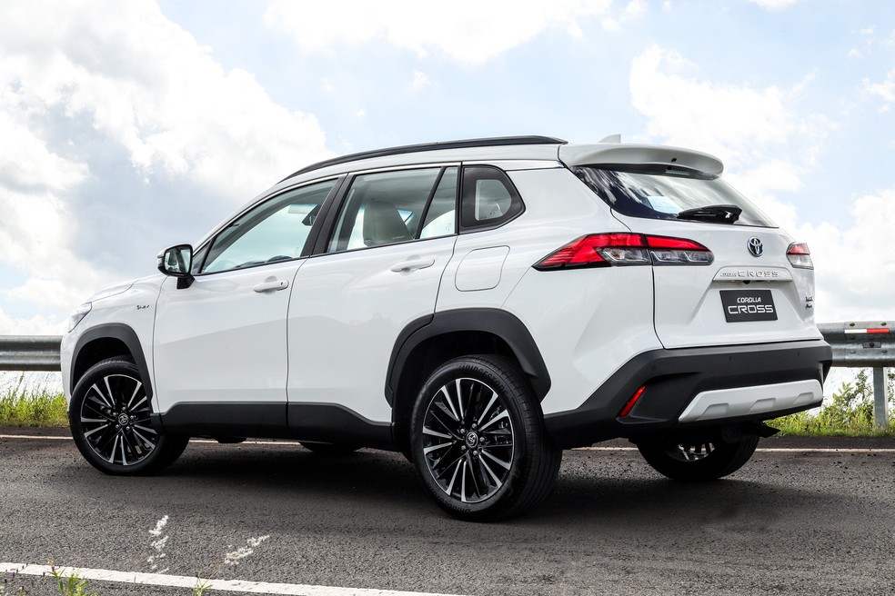 Toyota Corolla Cross passou por seu último facelift no ano passado — Foto: Divulgação