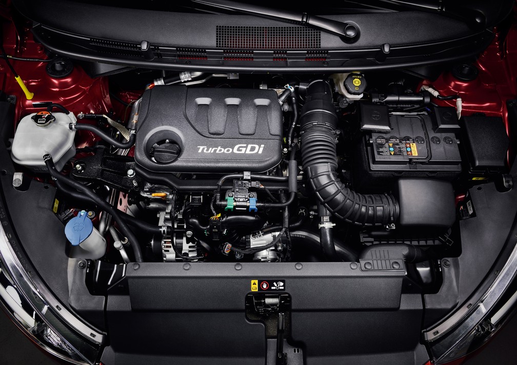 Motor turbo é a novidade nas versões mais caras do HB20 — Foto: Divulgação