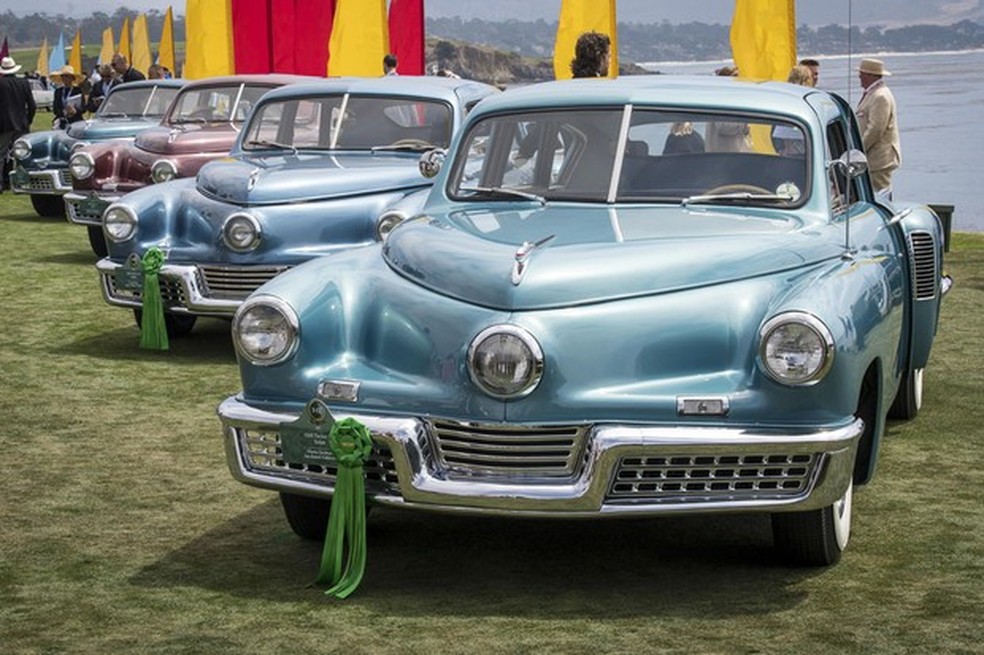 Somente em Pebble Beach você poderá ver tantos Tucker juntos (Foto: Reprodução) — Foto: Auto Esporte