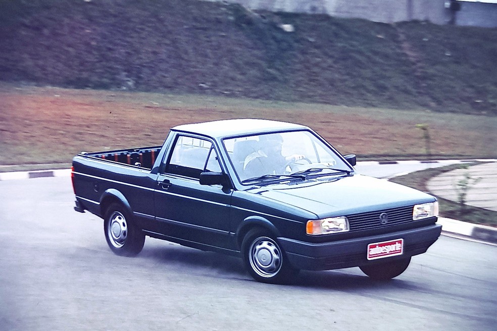 Resultado elogiável no teste de estabilidade, mesmo com a caçamba vazia — Foto: Acervo MIAU/Auto News Brasil