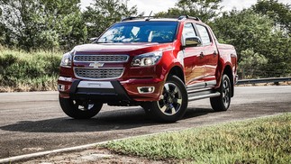 Dianteira da Chevrolet S10 High Country