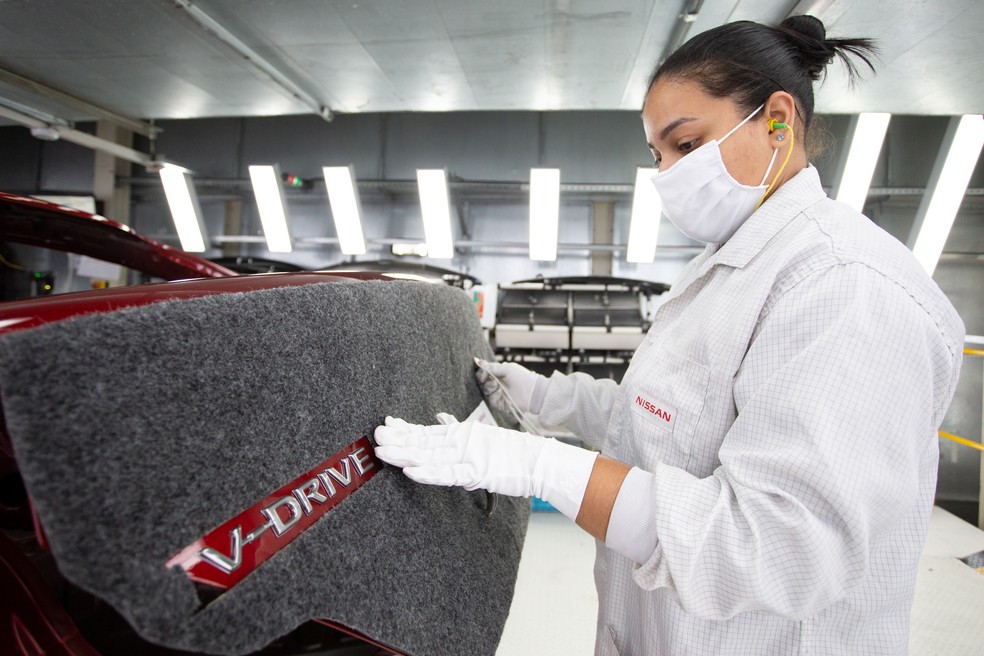 Nissan V-Drive já é produzido em Resende (RJ) — Foto: Divulgação/Nissan