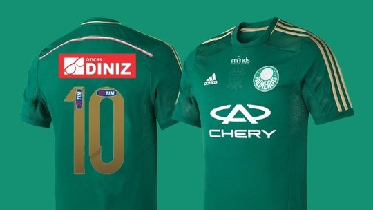 Palmeiras acerta patrocínio da Chery para o clássico de domingo