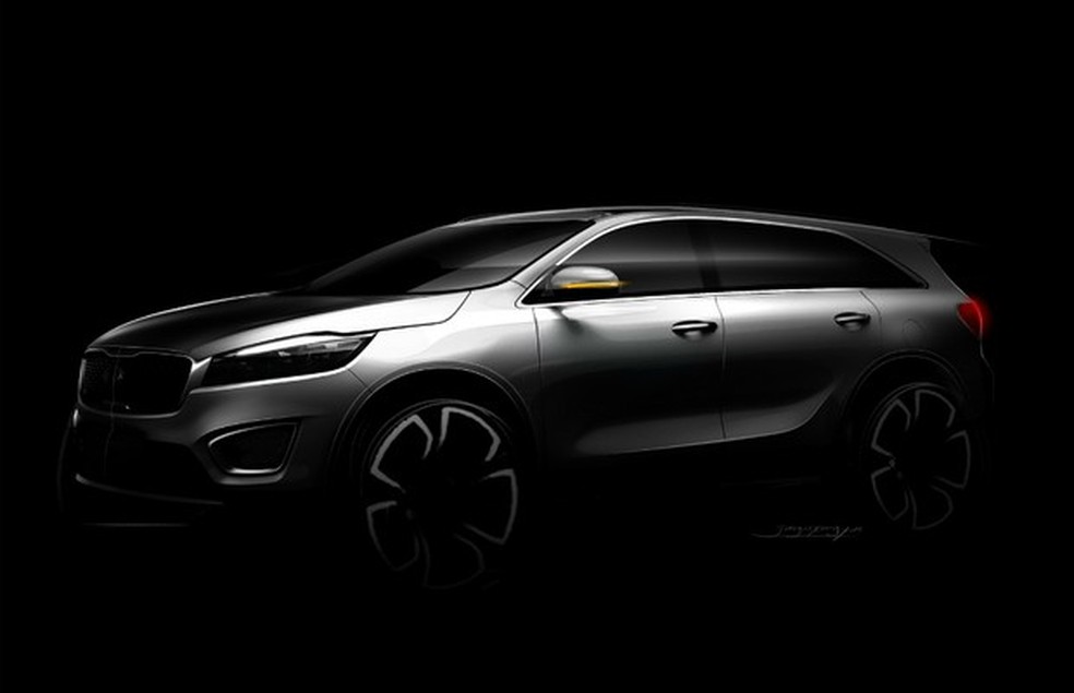 Kia Sorento 2015 (Foto: Divulgação) — Foto: Auto Esporte