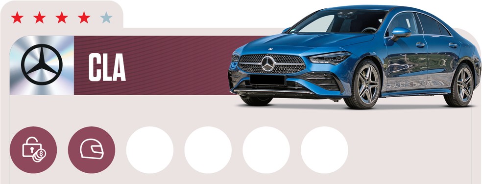 Mercedes-Benz CLA é equipado com câmbio automático de sete marchas — Foto: Auto News Brasil