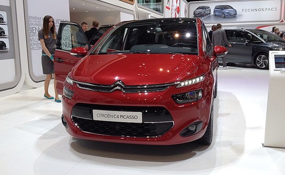 Citroën C4 Picasso no Salão de Genebra (Foto: Aline Magalhães/Auto News Brasil) — Foto: Auto Esporte