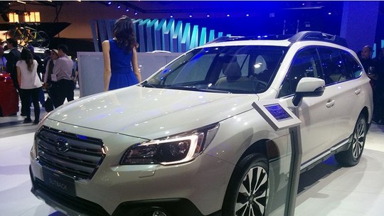 Subaru mostra linha reestilizada no Salão de São Paulo