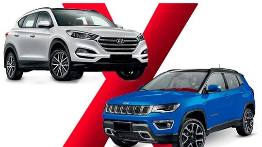 Comparativo: Hyundai New Tucson X Jeep Compass