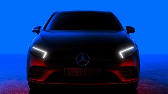 Nova geração do Mercedes Classe A aparece em teaser idêntico ao do CLS