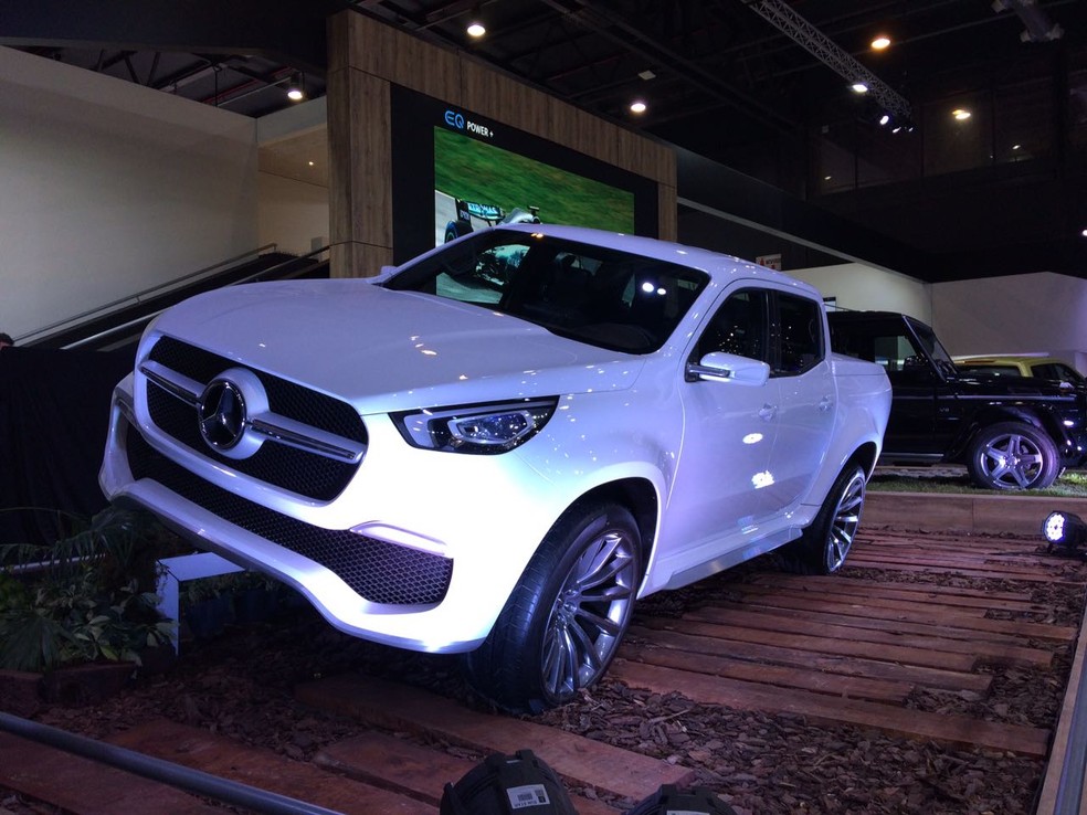 Mercedes-Benz Classe X — Foto: Peter Fussy/G1