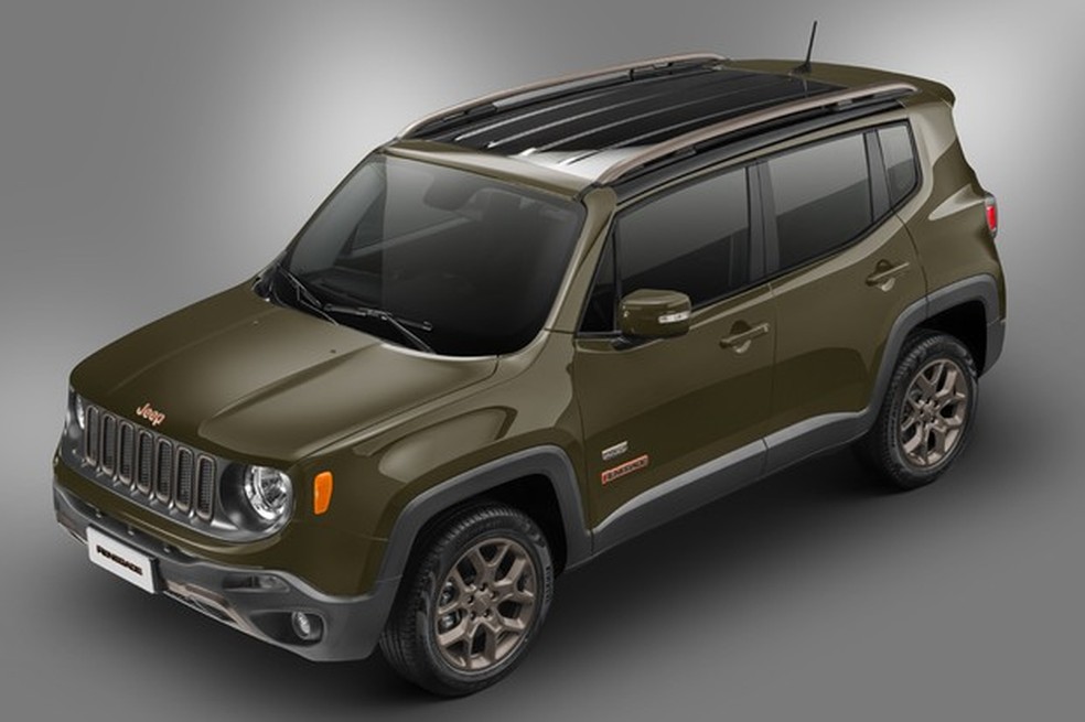 Jeep Renegade 75 anos (Foto: Divulgação) — Foto: Auto Esporte
