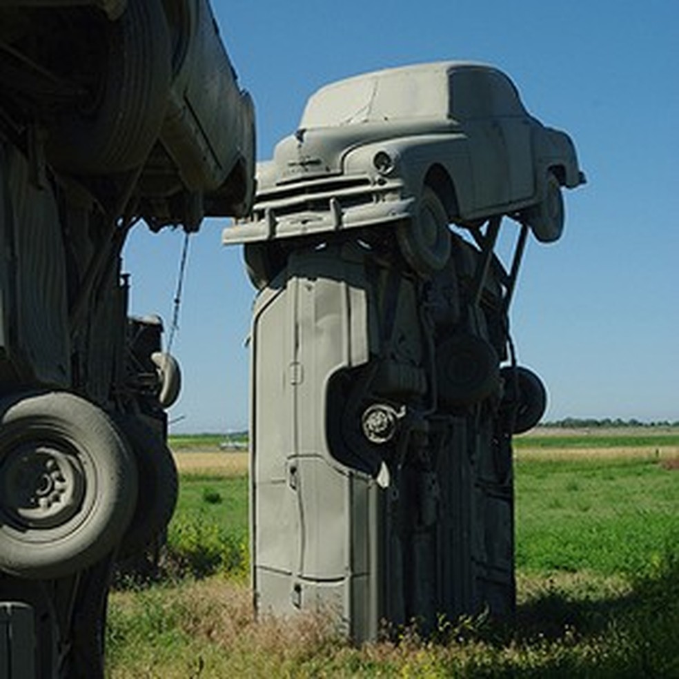 Carhenge (Foto: Reprodução) — Foto: Auto Esporte