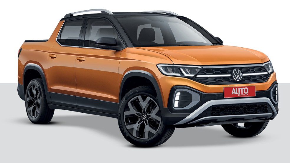 Volkswagen Tarok também será feita no PR, ao lado de Virtus e T-Cross — Foto: Projeção: João Kleber Amaral