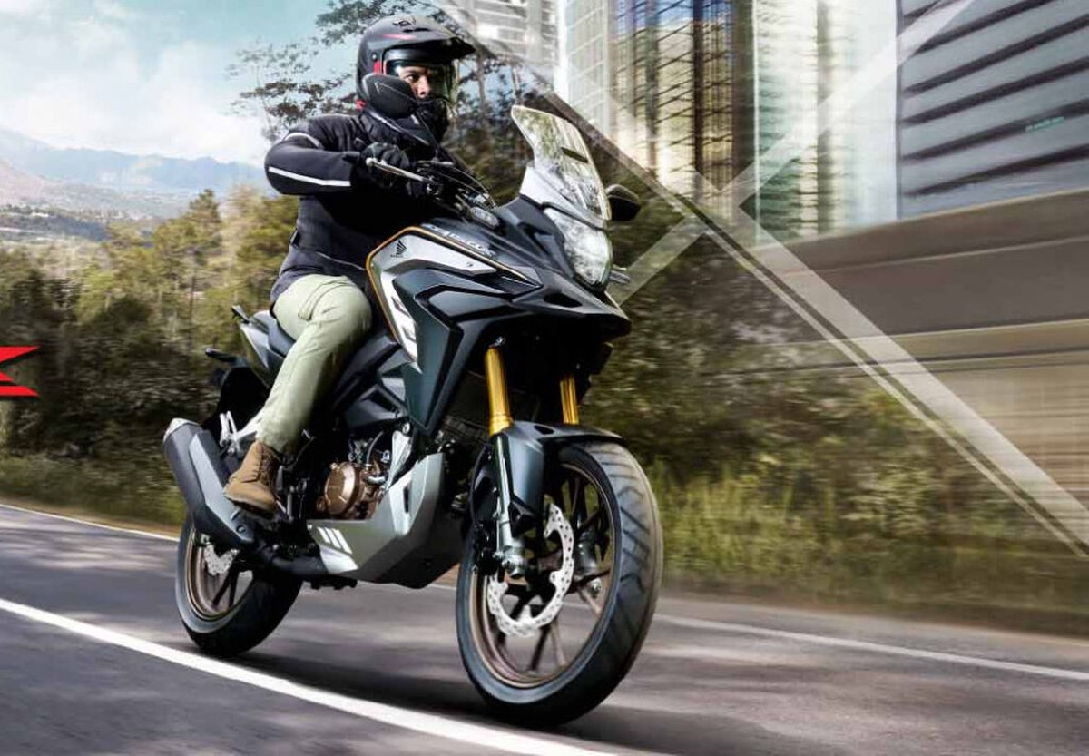 Honda mostra a nova aventureira CB150X na Indonésia