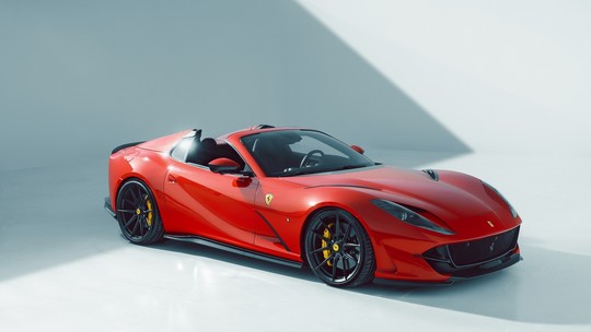 Preparadora deixa Ferrari 812 GTS com 840 cv e conversível agora vai de 0 a 100 km/h em 2,8 s