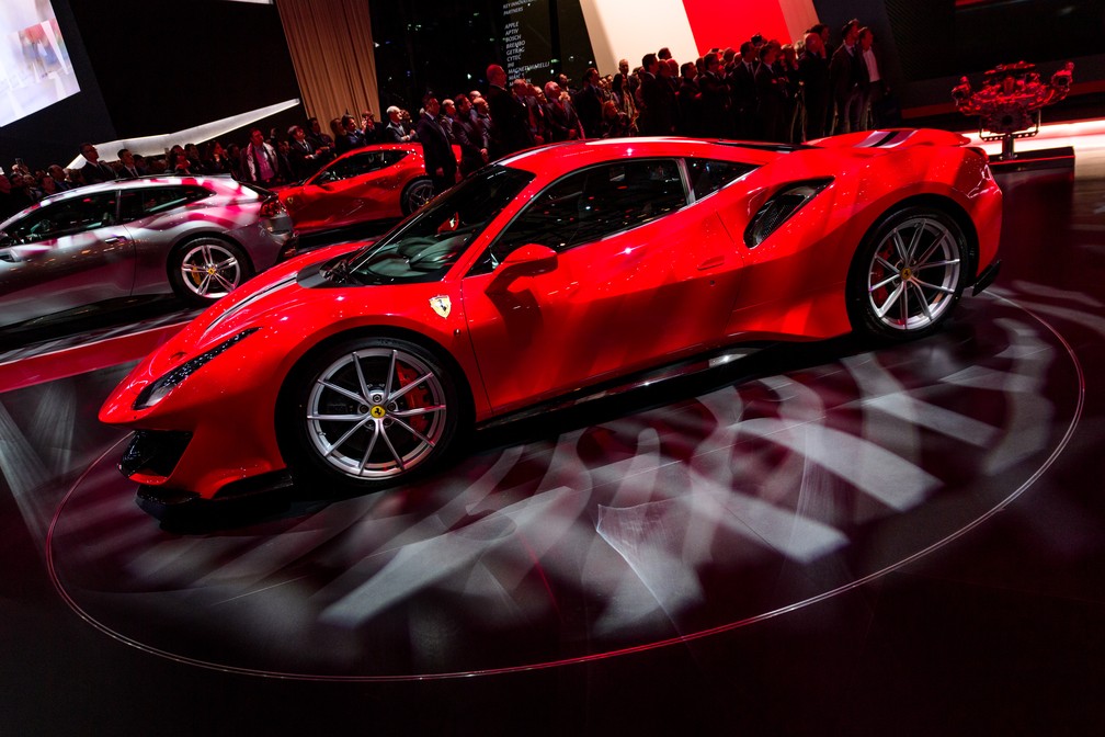 Ferrari 488 Pista — Foto: Harold Cunningham/AFP