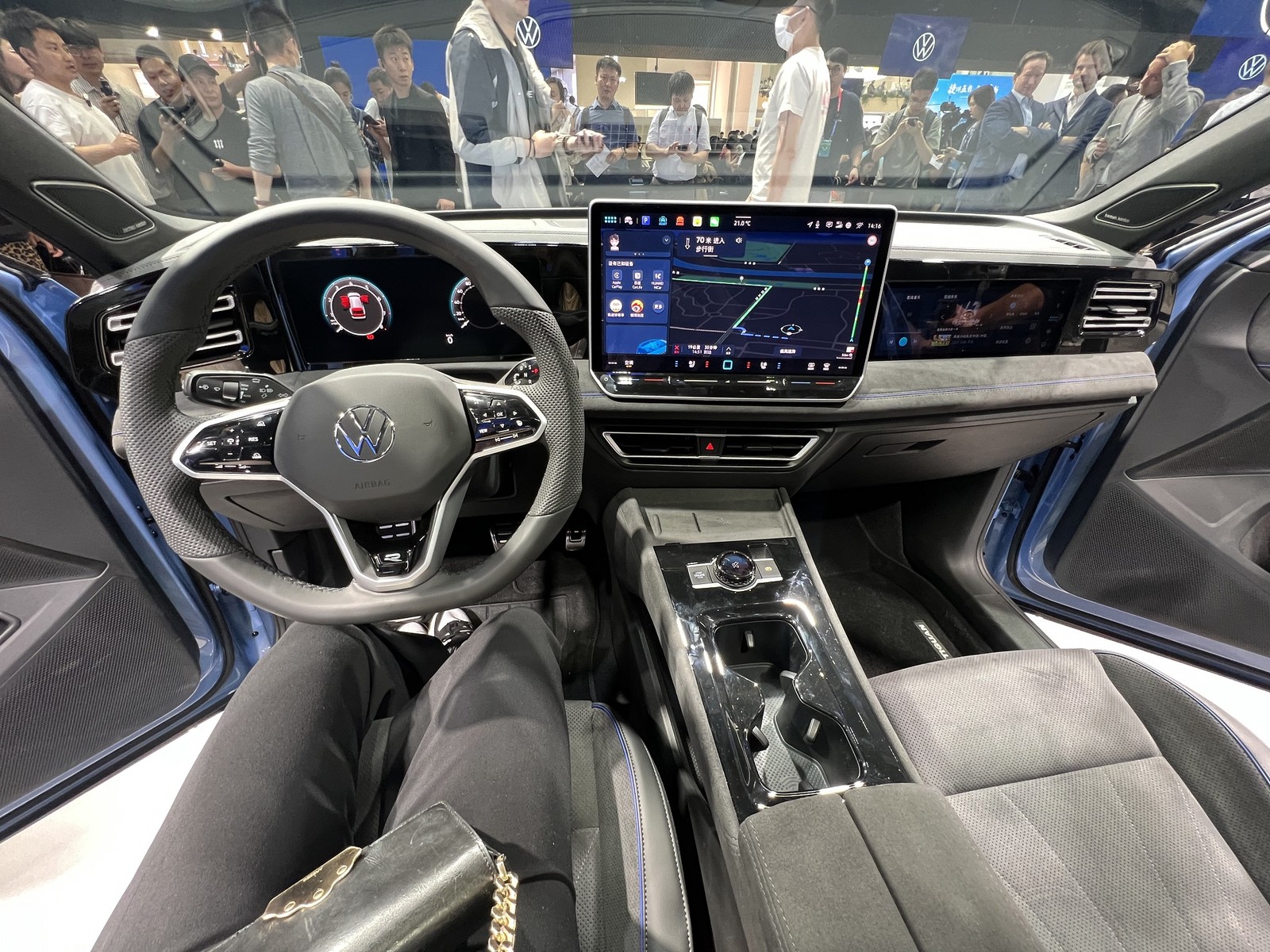 Volkswagen Tayron (China) — Foto: Vitória Drehmer/Auto News Brasil