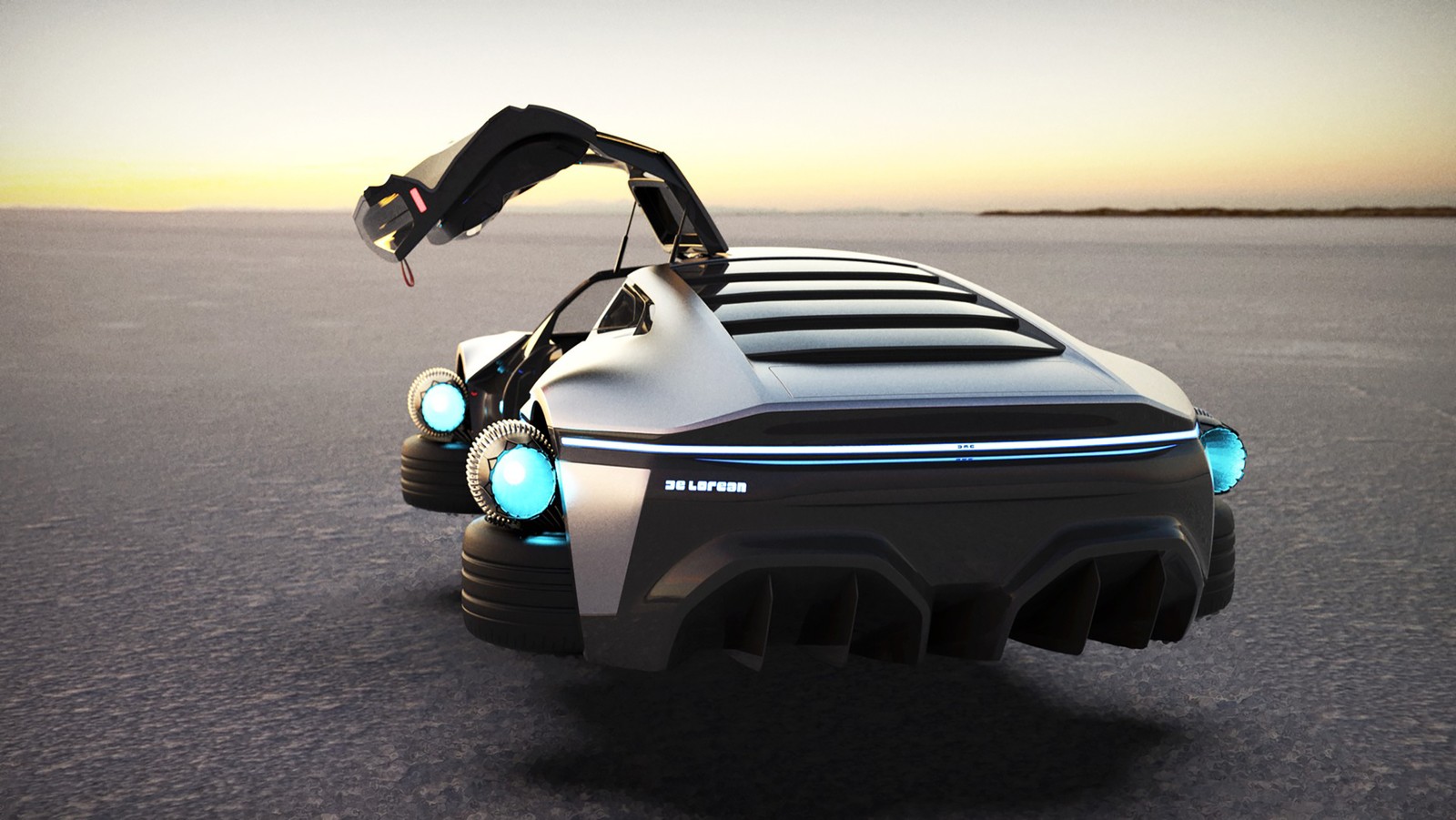 DeLorean 2020 DMC-12  — Foto: Divulgação 