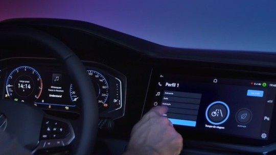 Novo sistema multimídia do Volkswagen Nivus facilita revisões e permite até pedir comida pelo iFood 