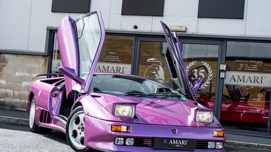 Lamborghini de Cosmic Girl do Jamiroquai está à venda por R$ 2,2 milhões