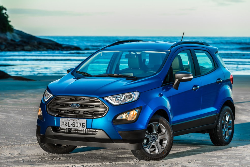 Ford EcoSport saiu do ranking dos novos mais vendidos para o de seminovos populares  — Foto: Divulgação