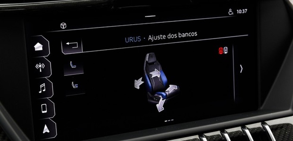 Alguns comandos são semelhantes aos da Audi (Foto: Christian Castanho / Autoesporte) — Foto: Auto Esporte