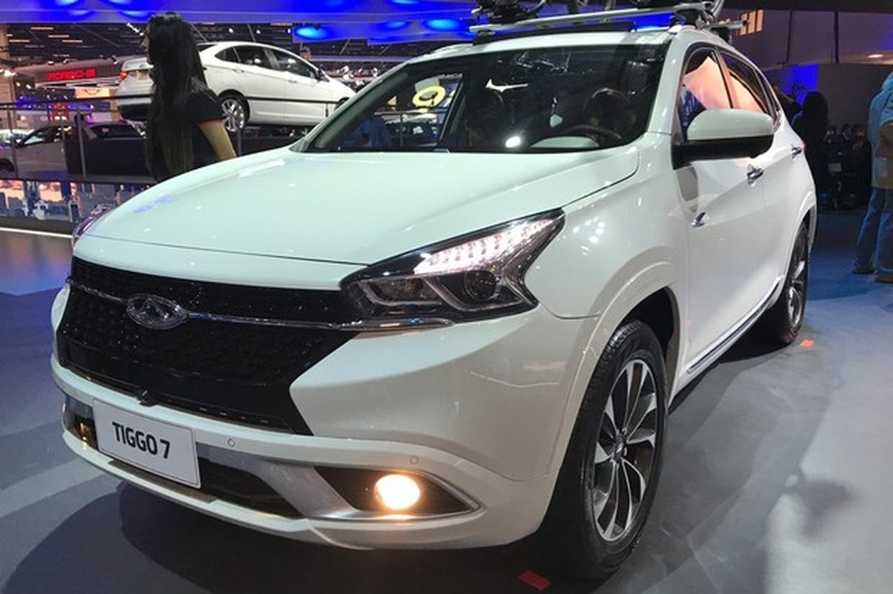 Tiggo 7 não será o maior utilitário da Chery, o Tiggo 8 ainda vem aí (Foto: Diogo de Oliveira/Auto News Brasil) — Foto: Auto Esporte