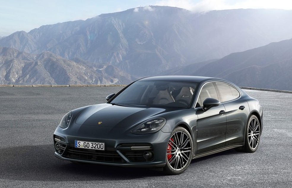 Nova geração Porsche Panamera (Foto: Divulgação) — Foto: Auto Esporte